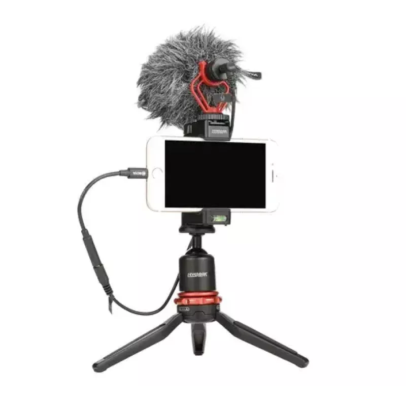 Mobiiltelefoni kaabel BOYA BY-K3 Must 3,5mm Lightning