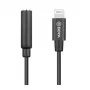 Mobiiltelefoni kaabel BOYA BY-K3 Must 3,5mm Lightning
