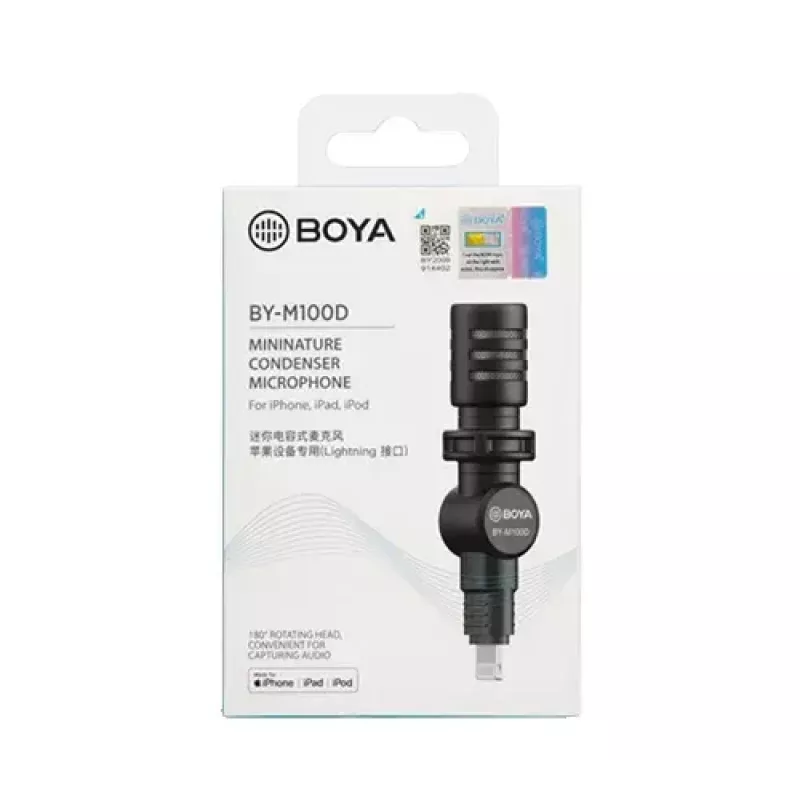 Nutitelefoni mikrofon BOYA BY-M100D