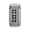 Hallatav L2 võrgukommutaator Ruijie RG-NIS3100-8GT2SFP-HP — 8× Gigabit RJ-45, 2× SFP, PoE, 12–56 V DC, 20 Gbit/s, 8000 MAC, Hall