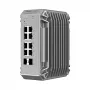 Hallatav L2 võrgukommutaator Ruijie RG-NIS3100-8GT2SFP-HP — 8× Gigabit RJ-45, 2× SFP, PoE, 12–56 V DC, 20 Gbit/s, 8000 MAC, Hall