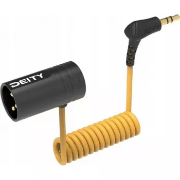 XLR-3,5 mm pesa adapter, Deity V-Link DY-V-LINK — XLR (ema) - 3,5 mm (TRS) heliadapter