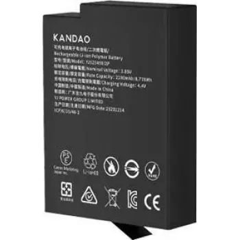 Aku KanDao QooCam 3 Ultra 2280mAh QCMB5037 QooCam 3 Ultra jaoks