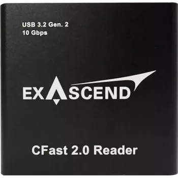 CFast 2.0 kaardilugeja Exascend EXCRCFT1 — CFast 2.0 liides, USB-ühenduvus