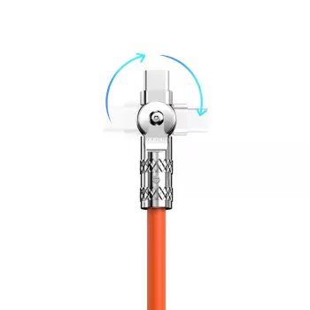USB–Lightning-kaabel Dudao L24AL — 1 m, USB-A – Lightning, oranž