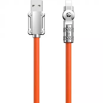 USB–Lightning-kaabel Dudao L24AL — 1 m, USB-A – Lightning, oranž