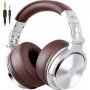 Over-ear kõrvaklapid OneOdio Pro40 hõbe-pruun A-AA09-02 müraisolatsiooniga
