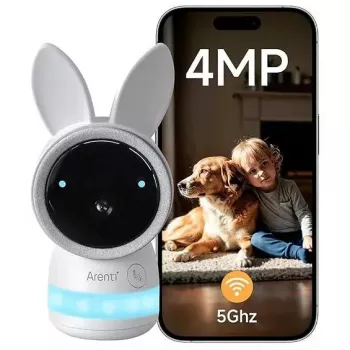 Beebimonitor Arenti Ainanny 4MP WiFi — 4MP sise-WiFi-kaamera lastetoa jälgimiseks