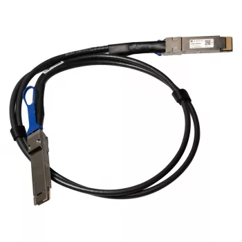DAC-kaabel MikroTik DDQ+DA0001 1m QSFP-DD Must