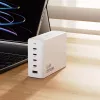 Laadija DUDAO A228EU 228W GaN 4xUSB-C 1xUSB-A