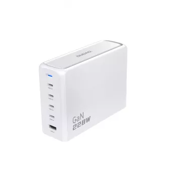 Laadija DUDAO A228EU 228W GaN 4xUSB-C 1xUSB-A