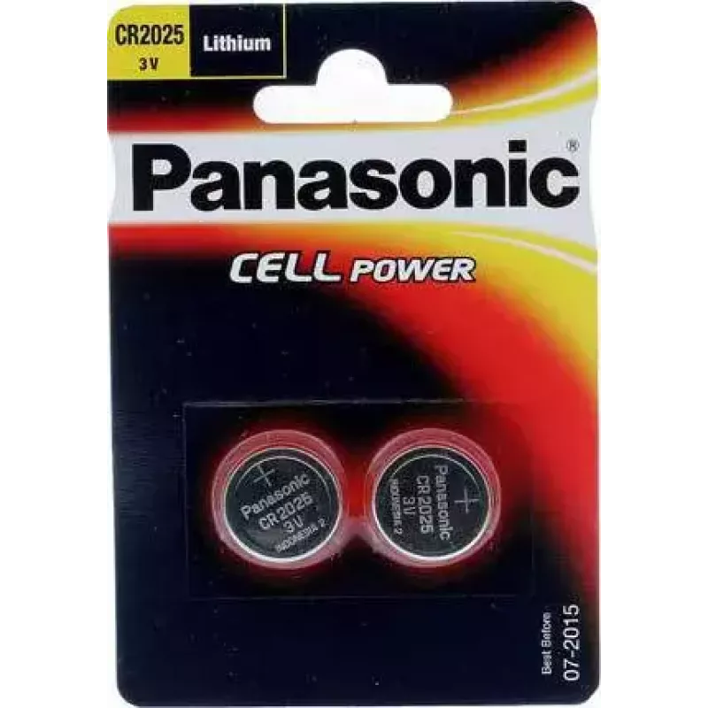 Ühekordne aku Panasonic CR2025