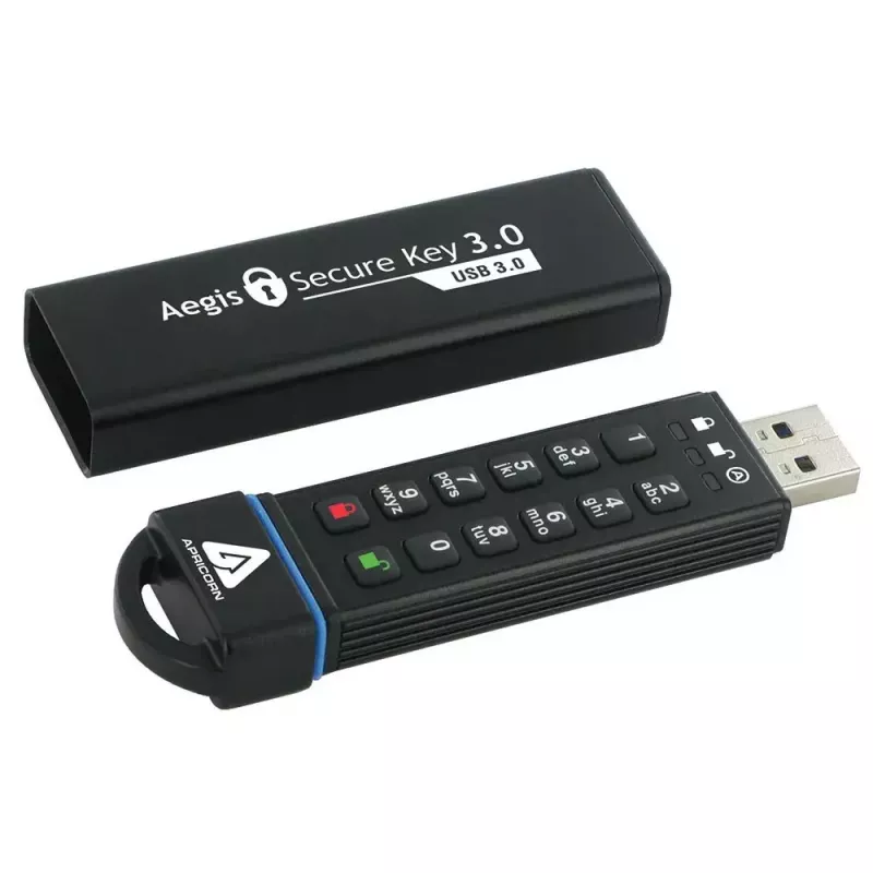 USB-mälupulk Apricorn 240 GB USB Type-A Aegis Secure Key 3.0