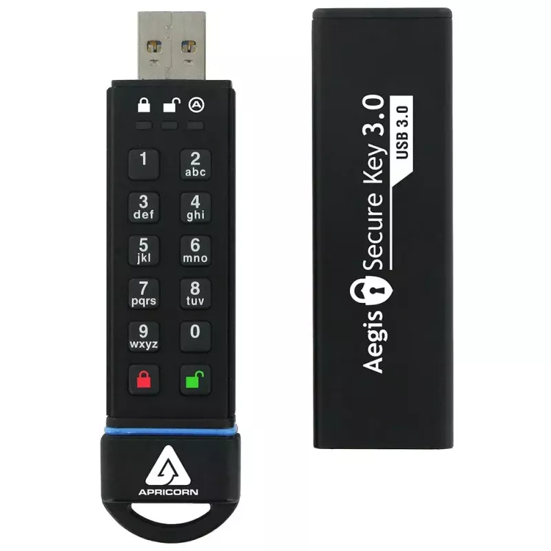 USB-mälupulk Apricorn 240 GB USB Type-A Aegis Secure Key 3.0