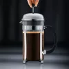 French Press kohvimasin BODUM Chambord 8 tassi, must raam kroomitud ja klaasist karahviniga