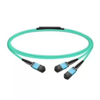 InfiniBand/kiudoptiline kaabel NVIDIA MFP7E20-N003, MPO kuni 2×MPO, mitmemoodiline, 3 m, sinine