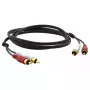 Helikaabel Kramer Electronics C-2RAM/2RAM-3 0,9 m 2xRCA must