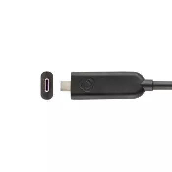 USB-C–USB-C kaabel Kramer Electronics CLS-AOCU32/FF-35 USB 3.2 Gen 2 10 Gbit/s 10,7 m Must