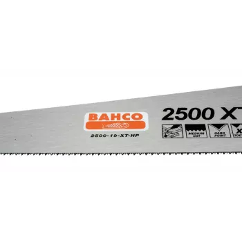 Backsaw Bahco 2500-19-XT-HP 47.5 cm Must oranž Stainless Steel