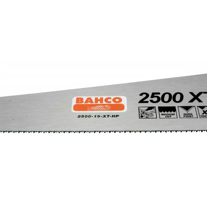 Backsaw Bahco 2500-19-XT-HP 47.5 cm Must oranž Stainless Steel