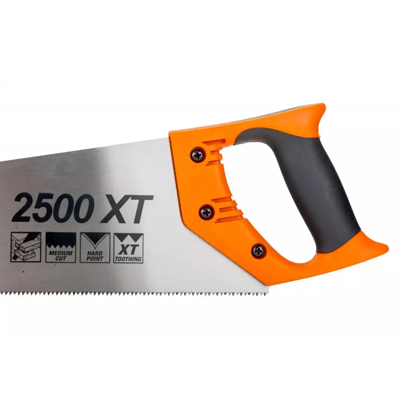 Backsaw Bahco 2500-19-XT-HP 47.5 cm Must oranž Stainless Steel
