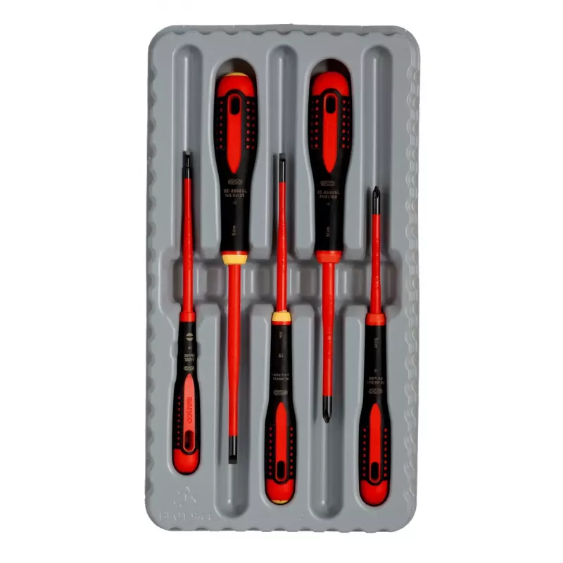 Käsikruvikeerajate komplekt Bahco BE-9881SL