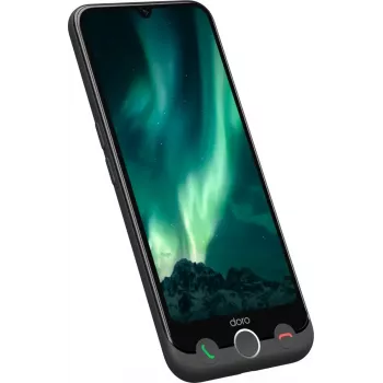 Nutitelefon Doro Aurora A31 6,1 tolli Dual SIM Android 14 6 GB muutmälu 128 GB Grafiithall