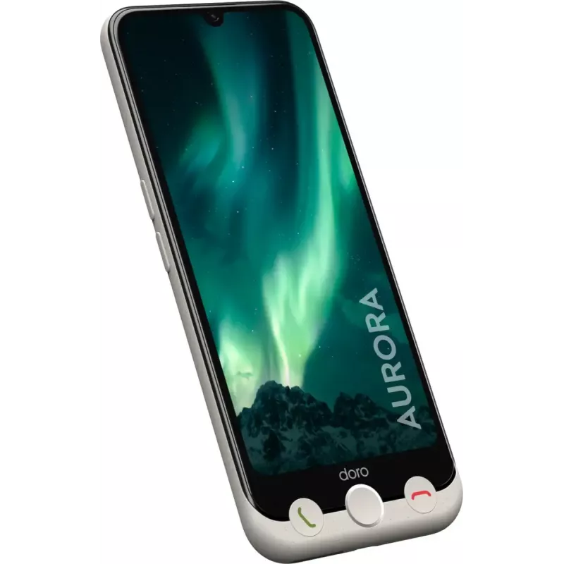 Nutitelefon Doro Aurora A31 6,1 tolli Dual SIM Android 14 6 GB muutmälu 128 GB Grafiithall