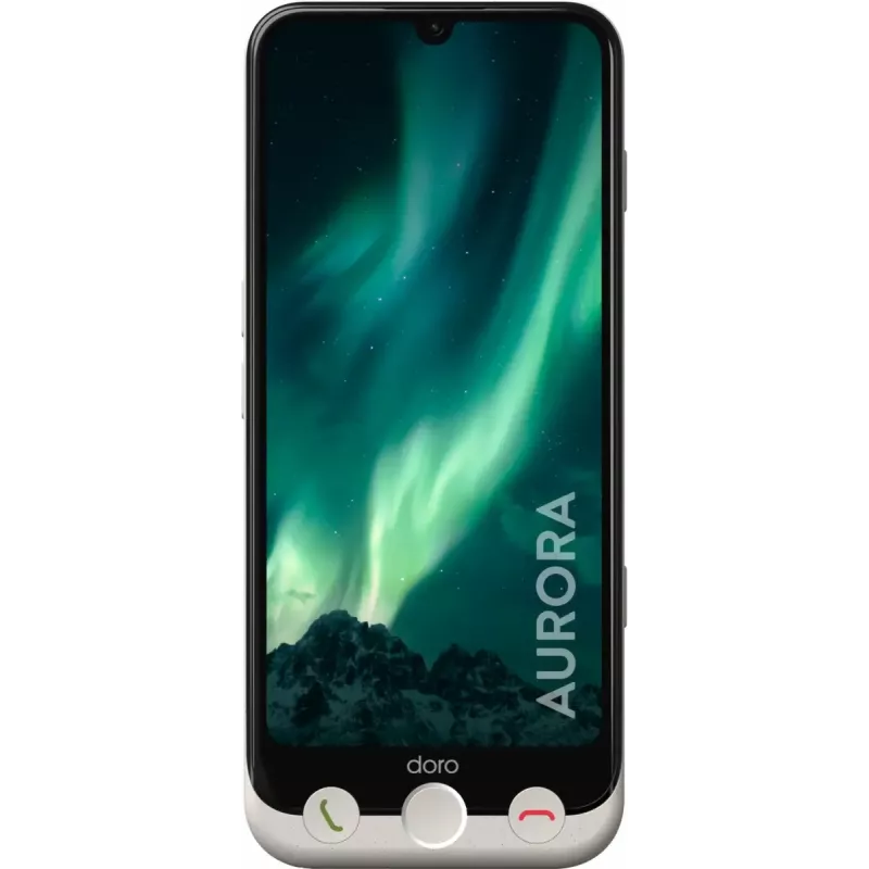 Nutitelefon Doro Aurora A31 6,1 tolli Dual SIM Android 14 6 GB muutmälu 128 GB Grafiithall