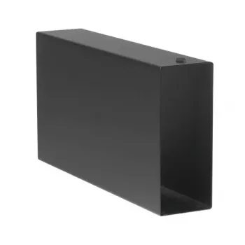 Väline graafikakaardi korpus Sonnet DM-ENC-1M-D — Alumiiniumkorpus, Must, 88×424×228 mm