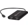 Adapter Sonnet TB-DHDMI-21 kahe 4K HDMI adapter kahe ekraaniga HDMI väljundi jaoks