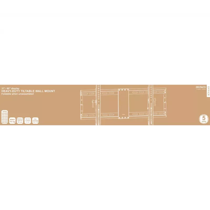 TV-kinnitus Deltaco ARM-0204 2.03 m (80 tolli) must