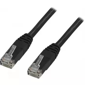 Võrgukaabel Deltaco TP-611S RJ-45 Cat6 1,5 m Must