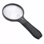 Suurendusklaas Carson Split Handle HF-11 — 3,5× käeshoitav luup, must/läbipaistev, AAA patarei
