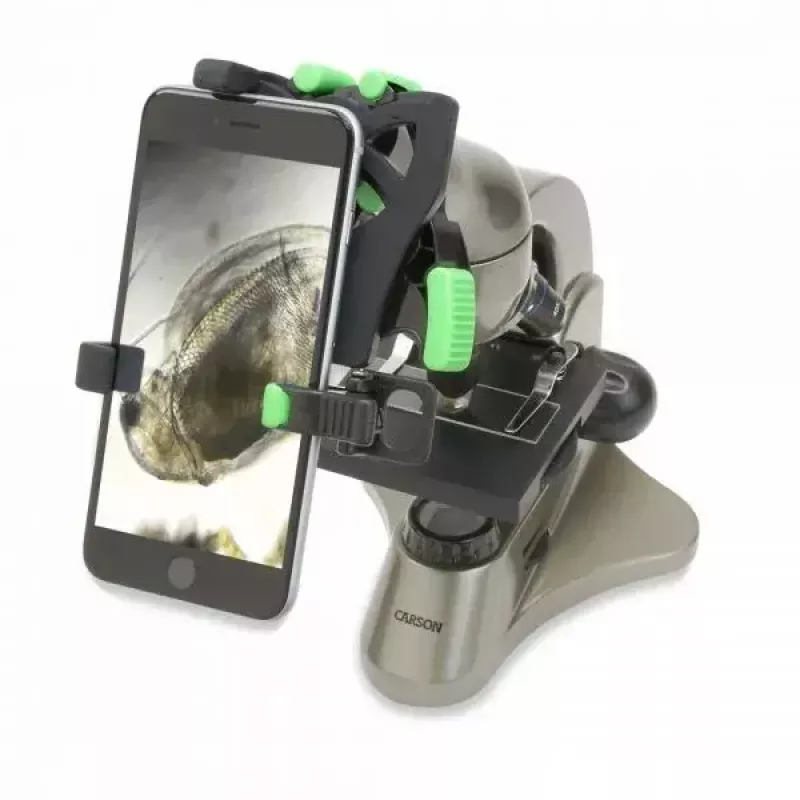 Teleskoop-kaamera/nutitelefoni kinnitus Carson HookUpz 2.0 laius 109 mm sügavus 58 mm kõrgus 114 mm