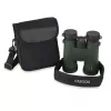 Binokkel Carson JR Series 10x42 BaK-4, kompaktne katuseprisma, must/roheline