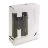 Binokkel Carson JR Series 10x42 BaK-4, kompaktne katuseprisma, must/roheline