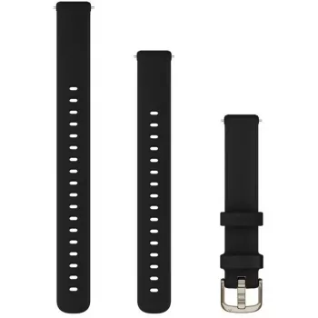 Kellarihm GARMIN Lily 2 Silikoon must — asendussilikoonrihm mudelile Lily 2