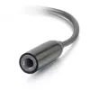 C2G mobiiltelefonikaabel 54426 USB-C kuni 3,5 mm Must 0,09 m