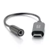C2G mobiiltelefonikaabel 54426 USB-C kuni 3,5 mm Must 0,09 m