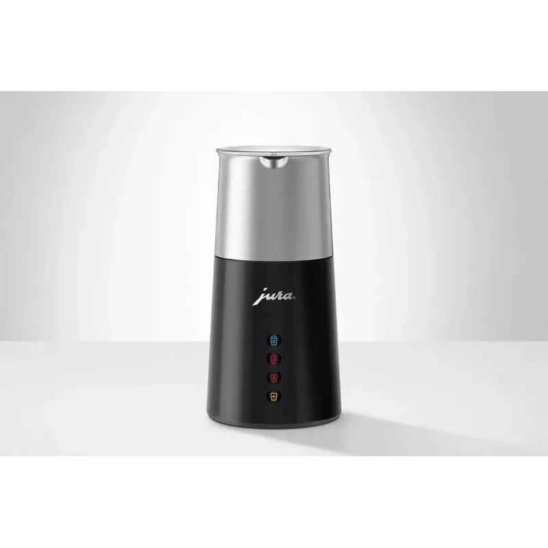 Automaatne kuuma ja külma joogi jaotur JURA Hot & Cold Automatic Must, Silver — roostevabast terasest kauss, AC, 115×115×225 mm