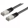 Võrgukaabel ROLINE FTP Patch Cord Cat.5e RJ-45 0,5 m Must