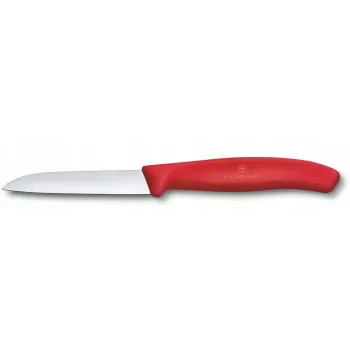 Kööginuga Victorinox Swiss Classic 8 cm köögiviljanuga, punane käepide
