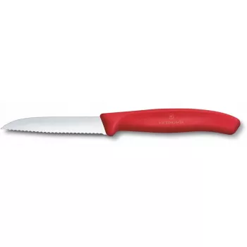 Kööginuga Victorinox Swiss Classic 8 cm köögiviljanuga, punane käepide