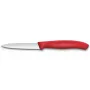 Kööginuga Victorinox Swiss Classic 8 cm köögiviljanuga punane — 8 cm tera, plastmassist käepide