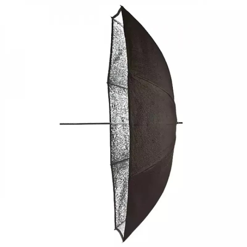 Reflektorvihmavari Must Hõbedane Läbipaistev Elinchrom 26062 Läbimõõt 83 cm