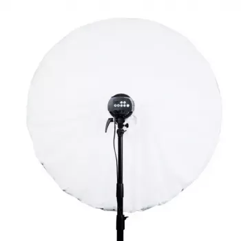 Reflektorvihmavari Elinchrom 26761 — 105 cm läbimõõt, must välispind, valge sisepind