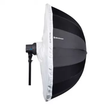 Reflektorvihmavari Elinchrom 26761 — 105 cm läbimõõt, must välispind, valge sisepind