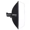 Elinchrom Rotalux Rectabox must hõbedane 1100 mm x 420 mm x 900 mm