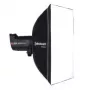 Softbox Elinchrom Rotalux Squarebox Must Hõbedane 700mm 320mm 700mm